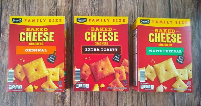 Savoritz Baked Cheese Crackers