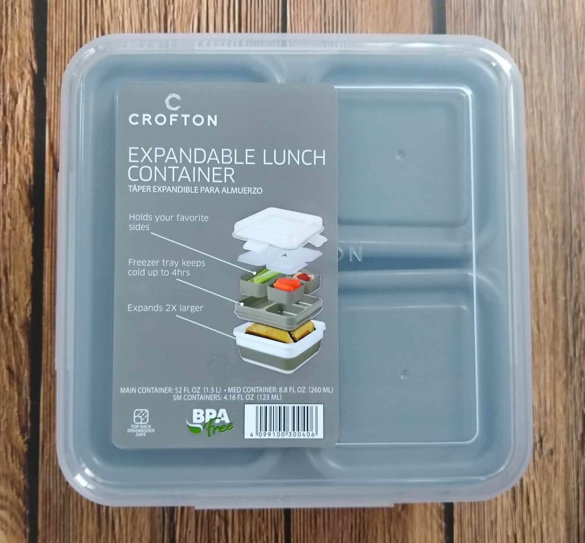 Crofton 4 Compartment Lunch Container - household items - by owner