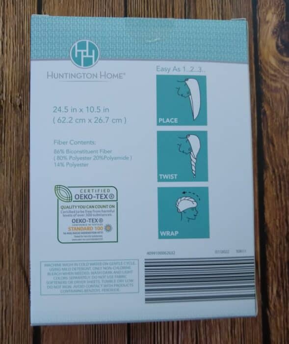 Huntington Home Hair Towel