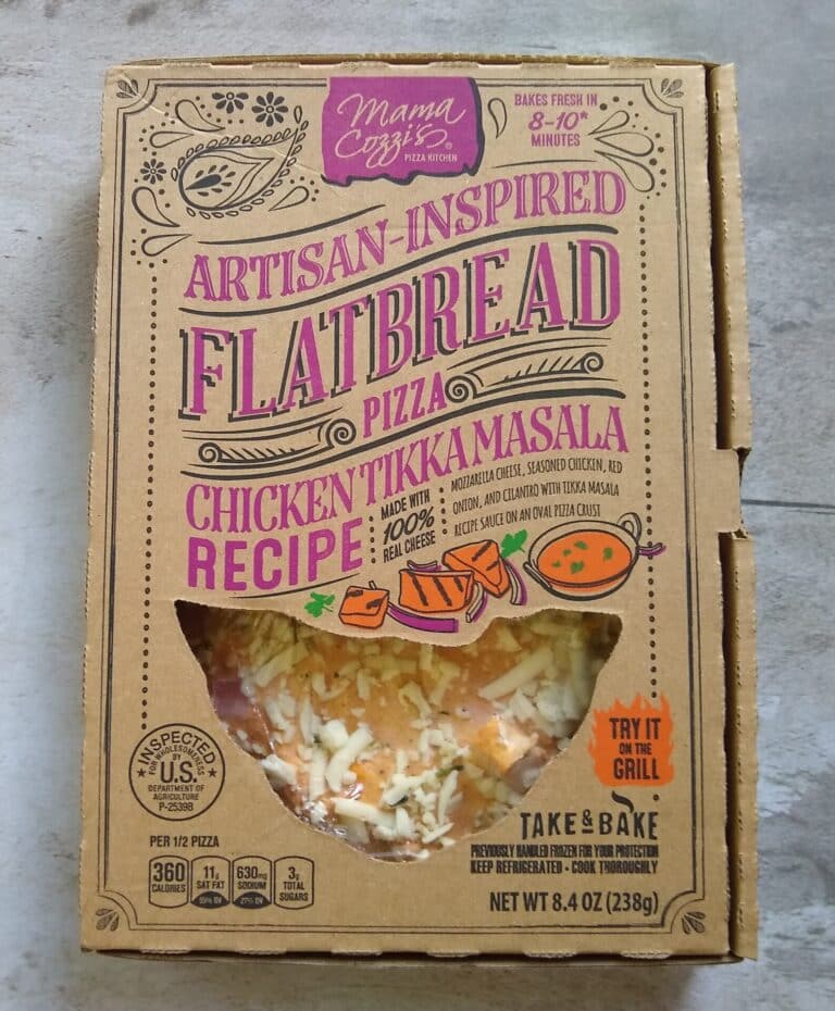 Mama Cozzi's Artisan-Inspired Flatbread Pizza Chicken Tikka Masala Recipe