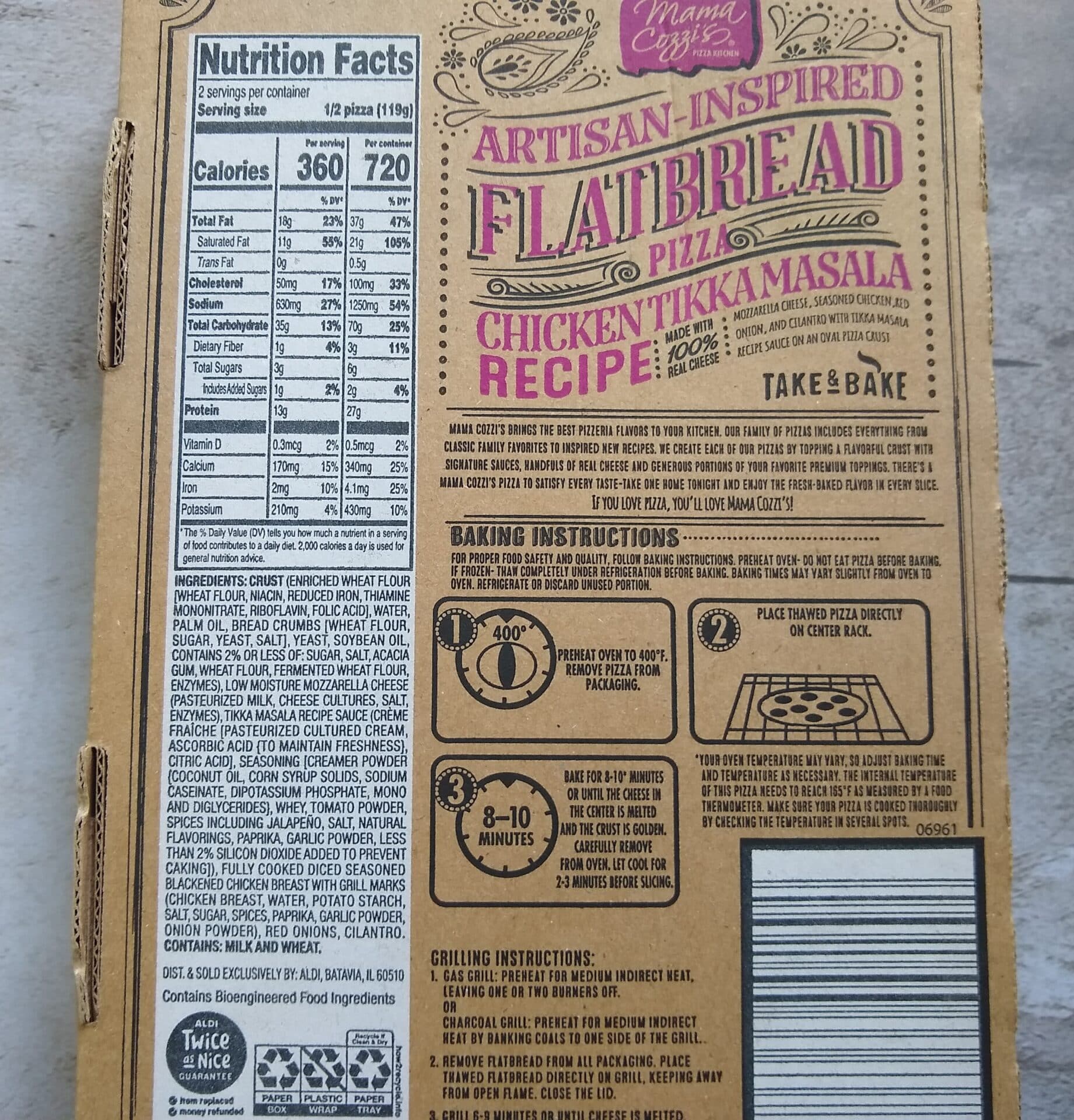 Mama Cozzi's Artisan-Inspired Chicken Tikka Masala Recipe