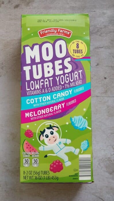 Friendly Farms Moo Tubes Lowfat Yogurt