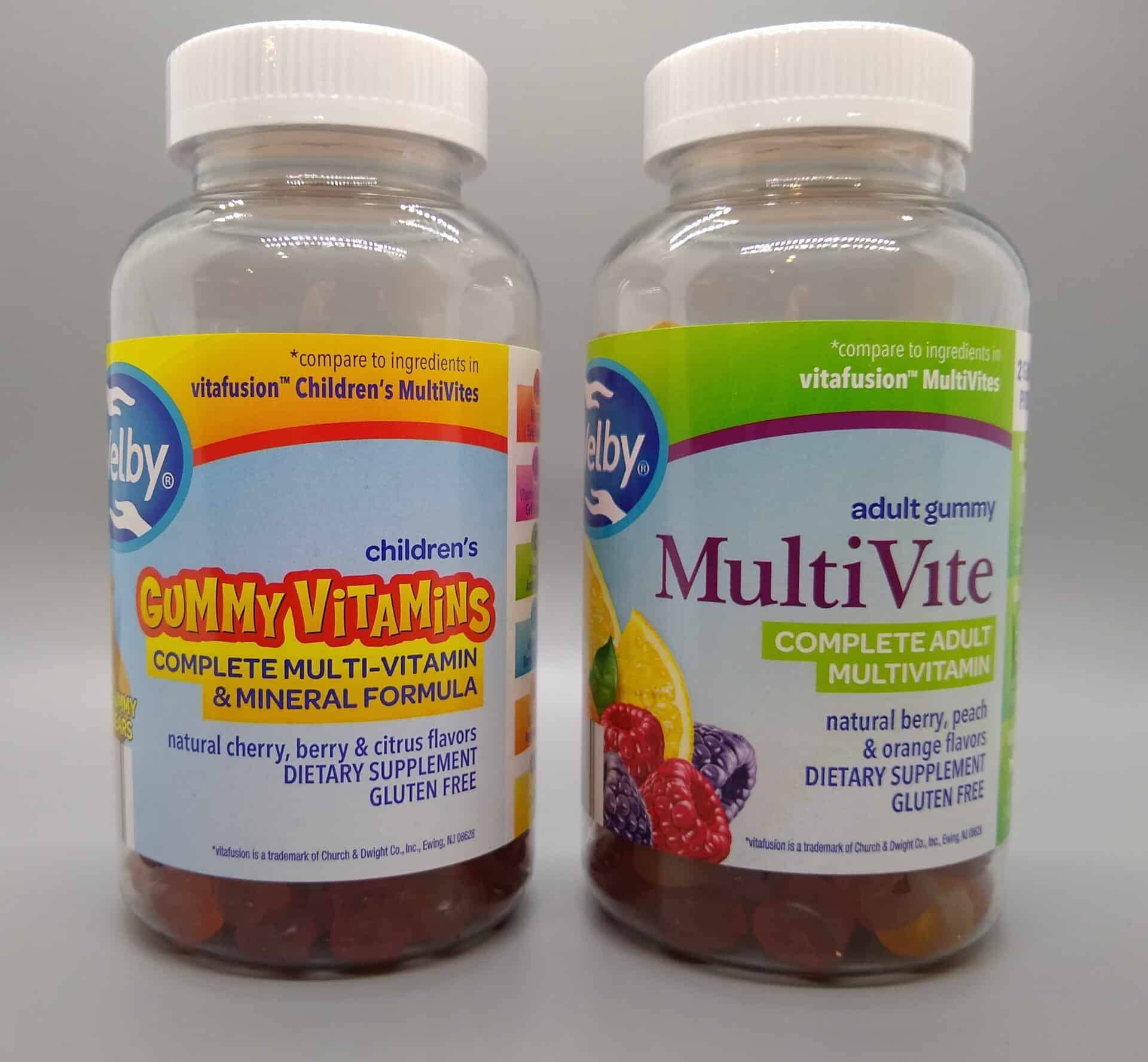 Welby Adult Gummy MultiVite Complete Adult Multivitamins and Welby Children's Gummy Vitamins