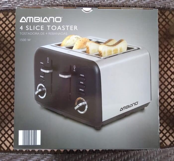 Ambiano 4 Slice Toaster
