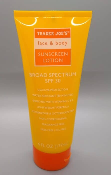 Trader Joe's Face & Body Sunscreen Lotion