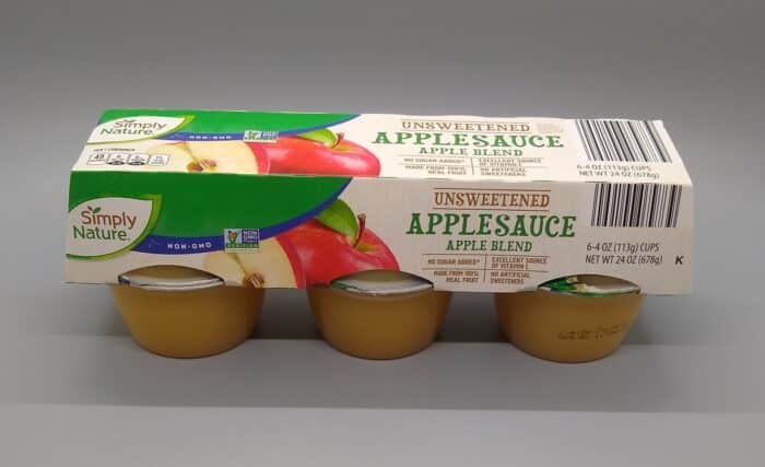 Simply Nature Unsweetened Applesauce