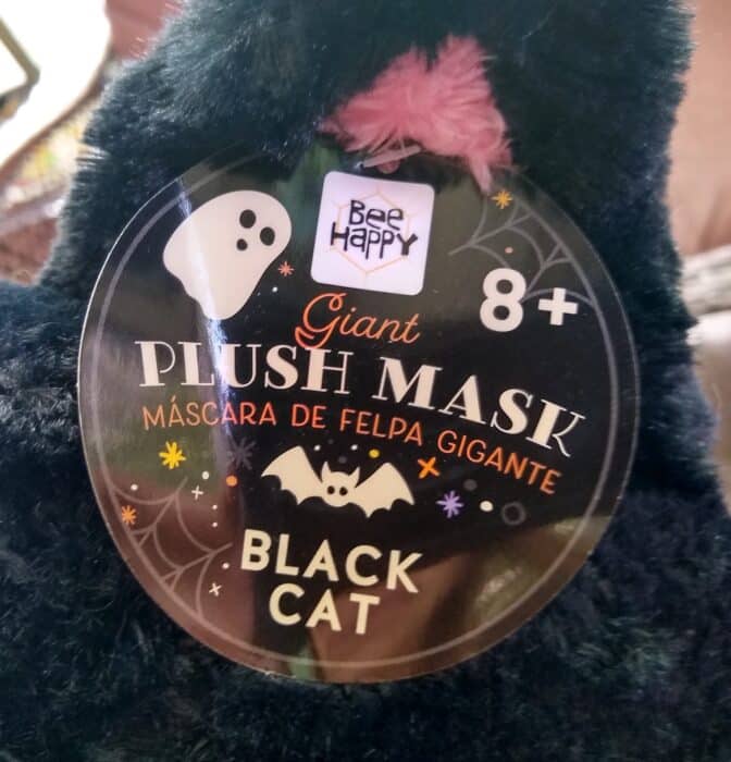 Bee Happy Giant Plush Mask