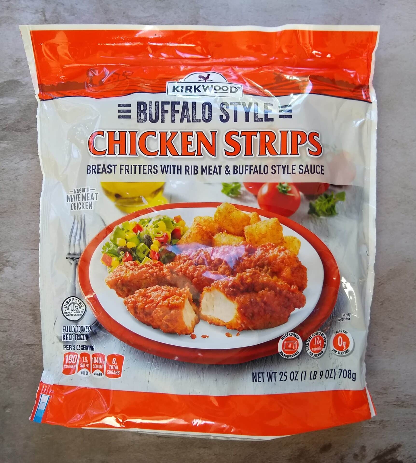 Kirkwood Buffalo Style Chicken Strips | ALDI REVIEWER
