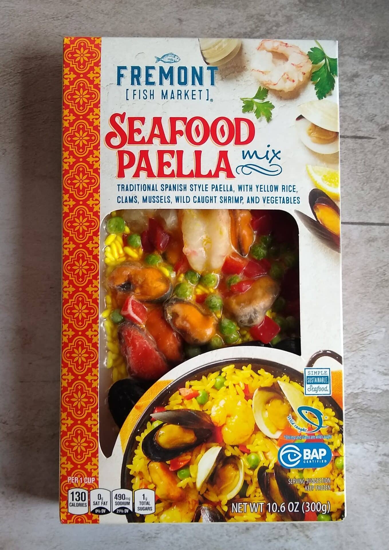 Fremont Fish Market Seafood Paella Mix