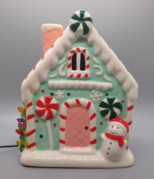 Merry Moments Ceramic Gingerbread House
