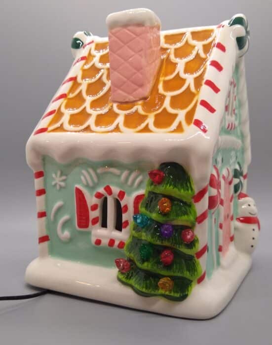 Merry Moments Ceramic Gingerbread House