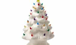 Merry Moments LED Nostalgic Tree in White