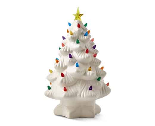 Merry Moments LED Nostalgic Tree in White