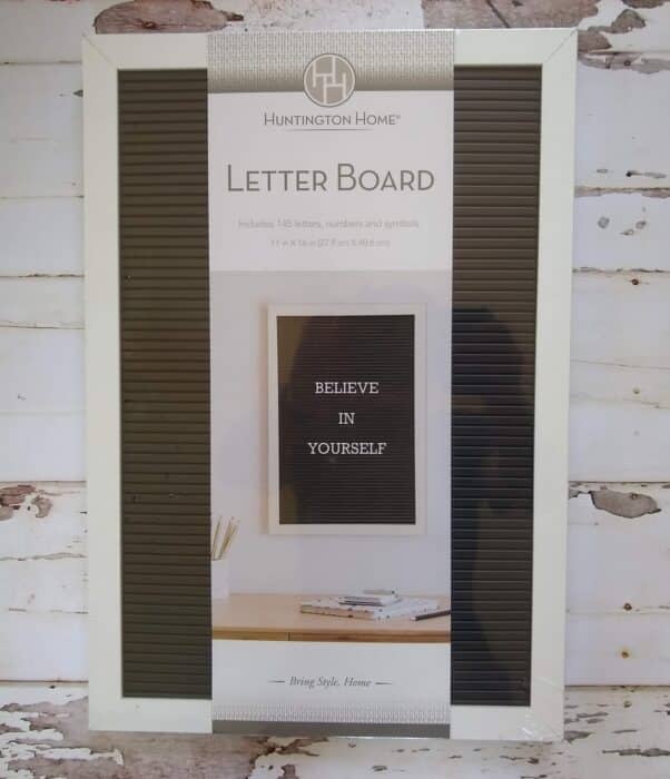 Huntington Home Letter Board