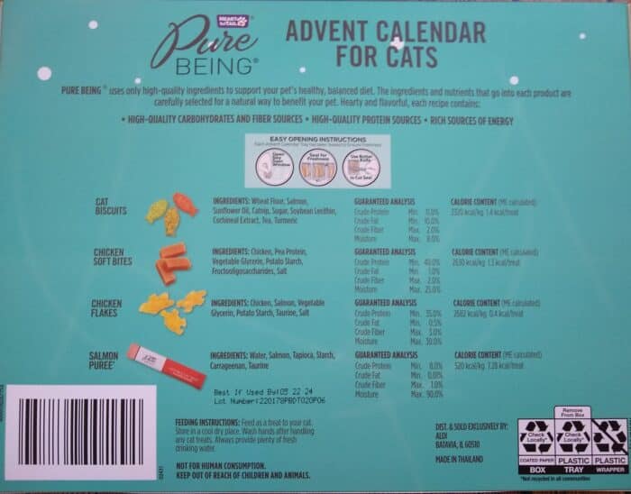 Heart to Tail Pure Being Advent Calendar for Cats