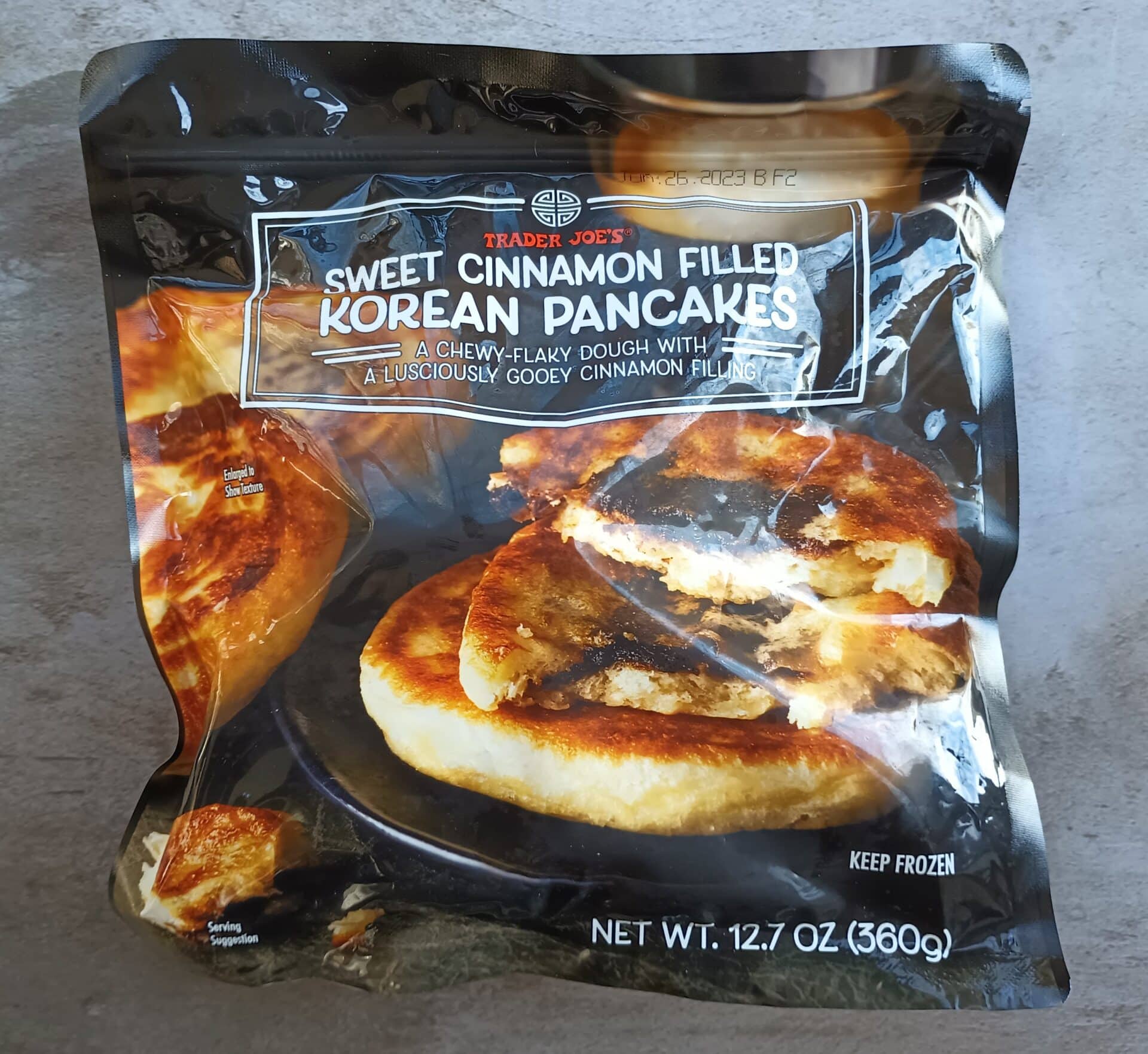 Trader Joe's Sweet Cinnamon Filled Korean Pancakes