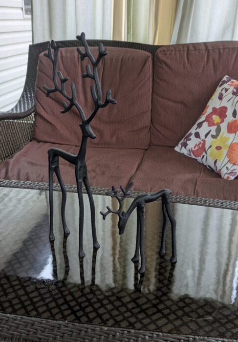 Merry Moments Sculpted Reindeer