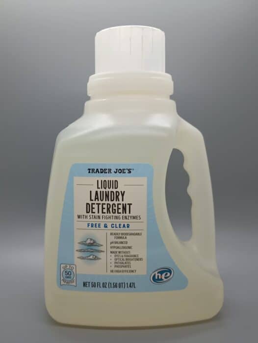 Trader Joe's Liquid Laundry Detergent with Stain Fighting Enzymes