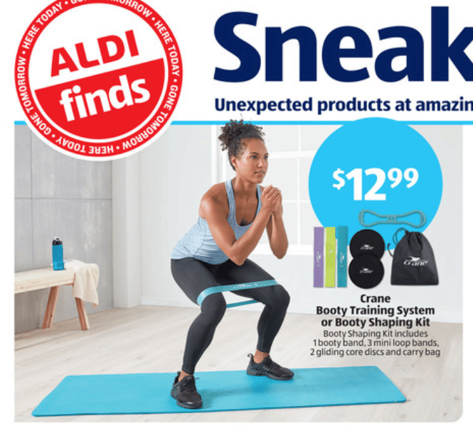 Aldi Selling the Crane Booty Training System or Booty Shaping Kit