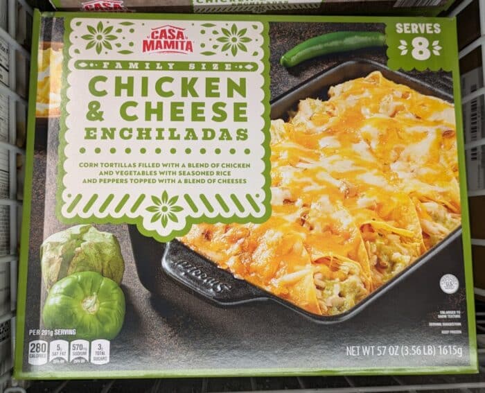 Casa Mamita Family Size Chicken & Cheese Enchiladas