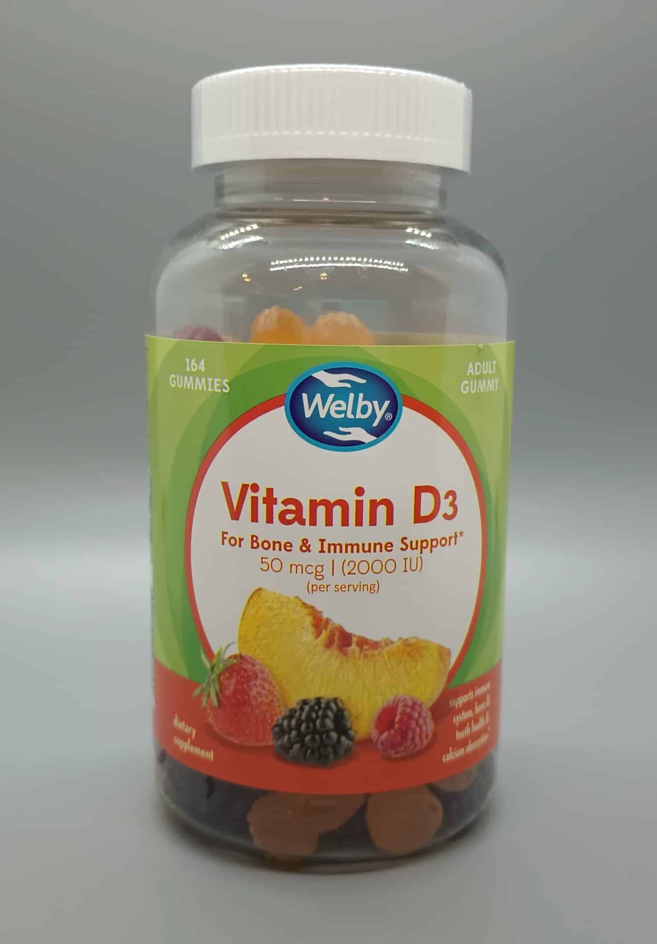 Welby Vitamin D3 Gummies