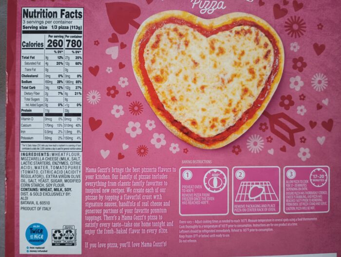 Mama Cozzi's Heart Shaped Pizza