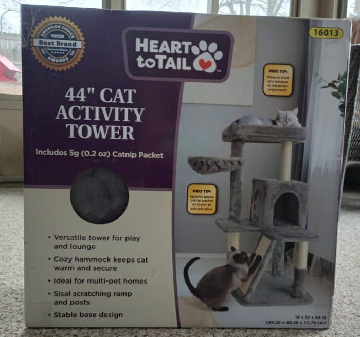 The Heart to Tail 44" Cat Activity Tower