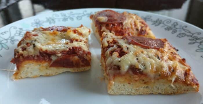 Mama Cozzi's Take & Bake Sicilian Pan Style Pepperoni Deli Pizza