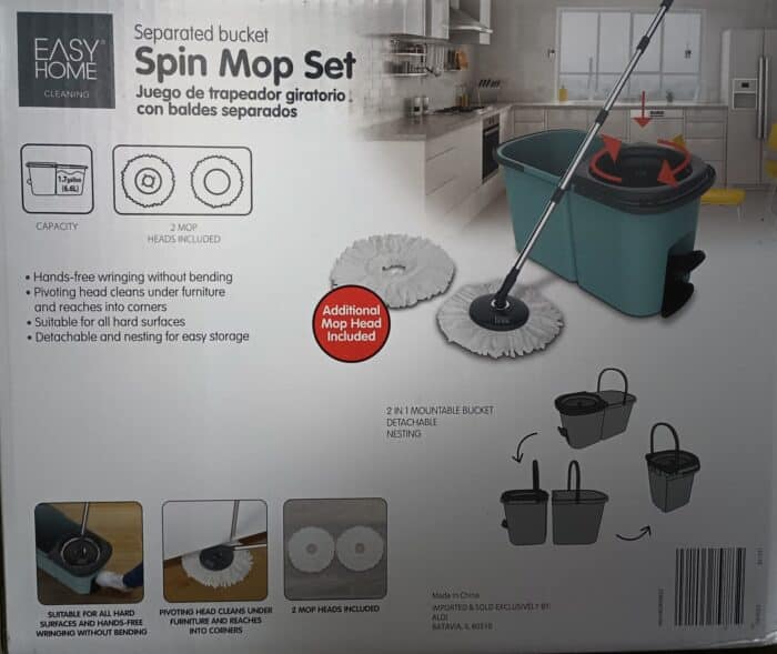 Easy Home Spin Mop Set