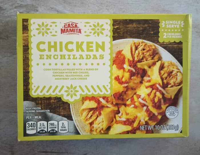 Casa Mamita Single Serve Chicken Enchiladas