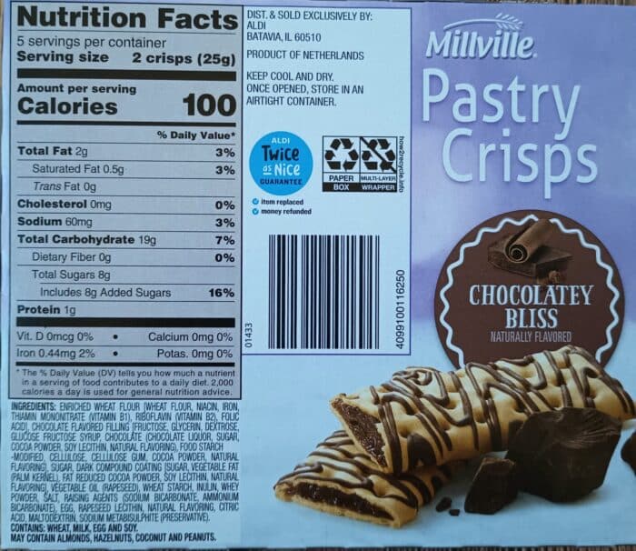 Millville Pastry Crisps