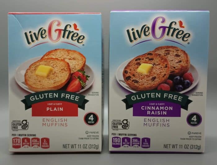 liveGfree Gluten Free English Muffins