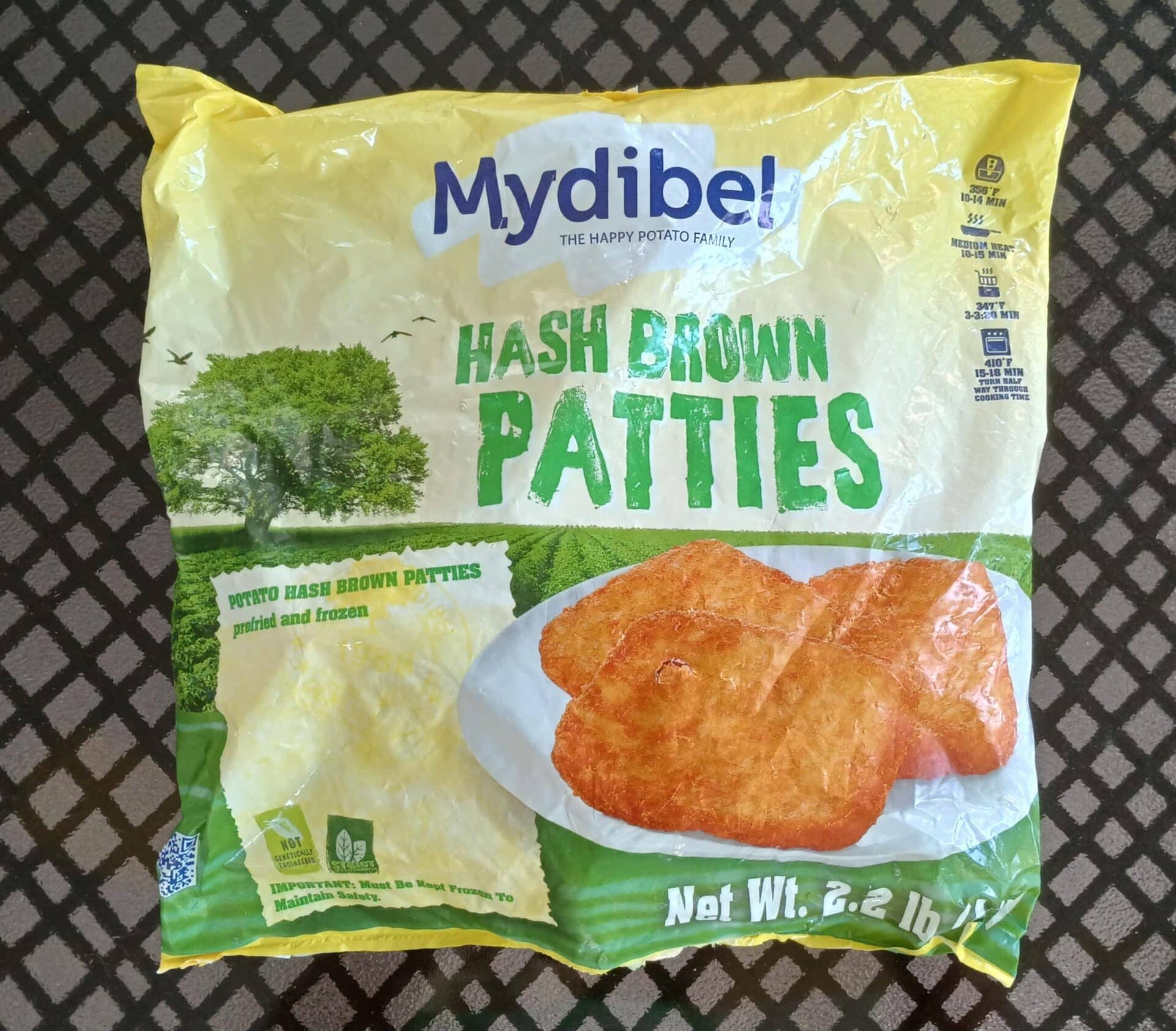 Mydibel Hash Brown Patties