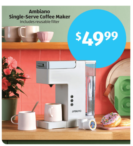 Ambiano Single Serve Coffee Maker