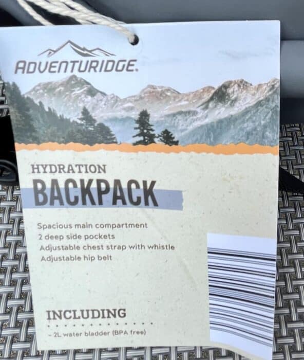 Adventuridge Hydration Backpack