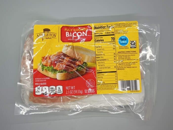 Appleton Farms Fully Cooked Bacon