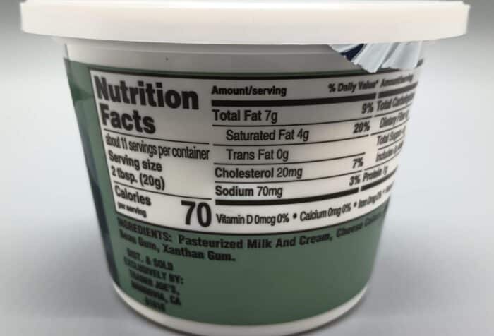 Trader Joe's Whipped Cream Cheese