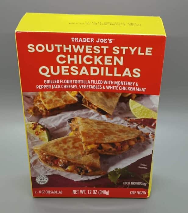 Trader Joe's Southwest Style Chicken Quesadillas