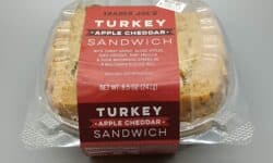 Trader Joe's Turkey Apple Cheddar Sandwich