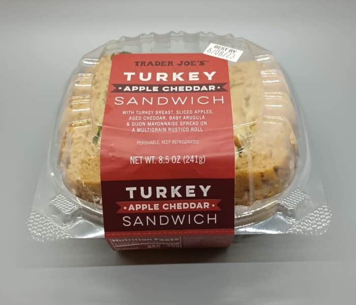 Trader Joe's Turkey Apple Cheddar Sandwich