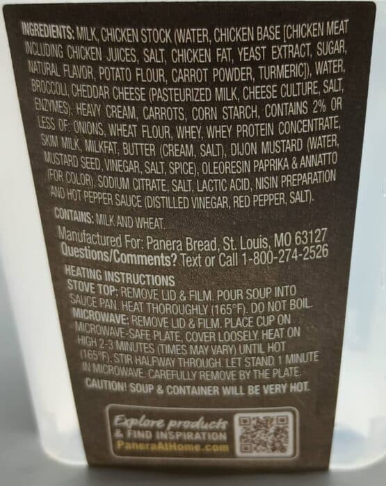Panera Soup Aldi - Broccoli Cheddar