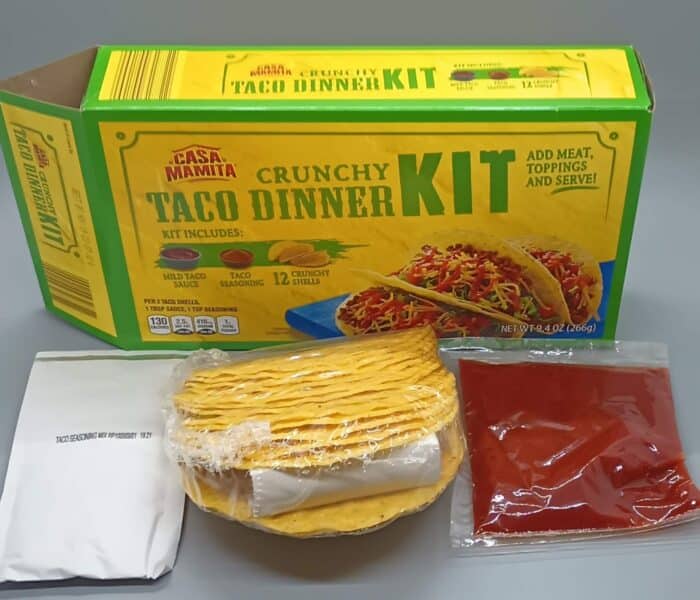 Casa Mamita Crunchy Taco Dinner Kit 