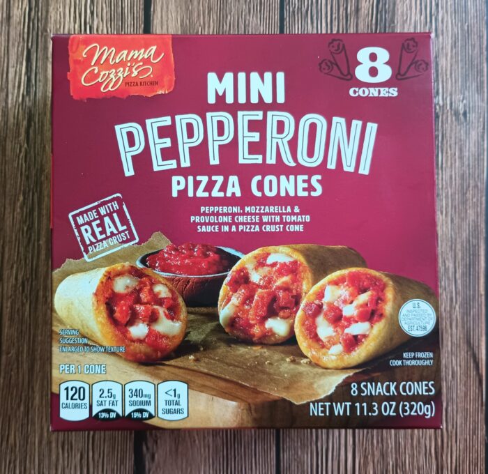Mama Cozzi's Mini Pepperoni Pizza Cones