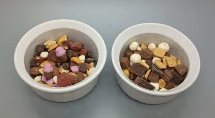 Southern Grove Neapolitan Trail Mix and Southern Grove S'mores Trail Mix 