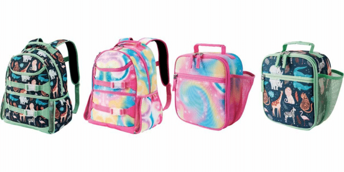 Aldi Backpack and Lunch Bag