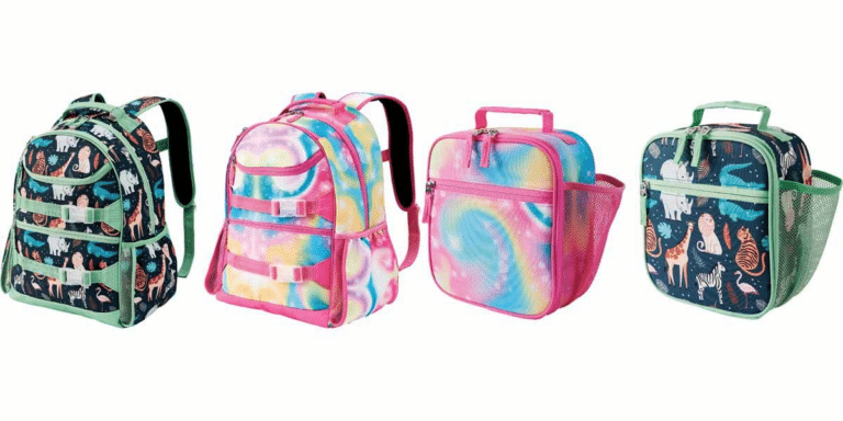 Aldi Backpack and Lunch Bag