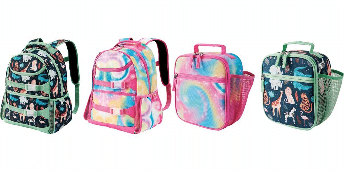 Back to School: Lily and Dan Backpacks and Lunch Bags Returning to Aldi ...