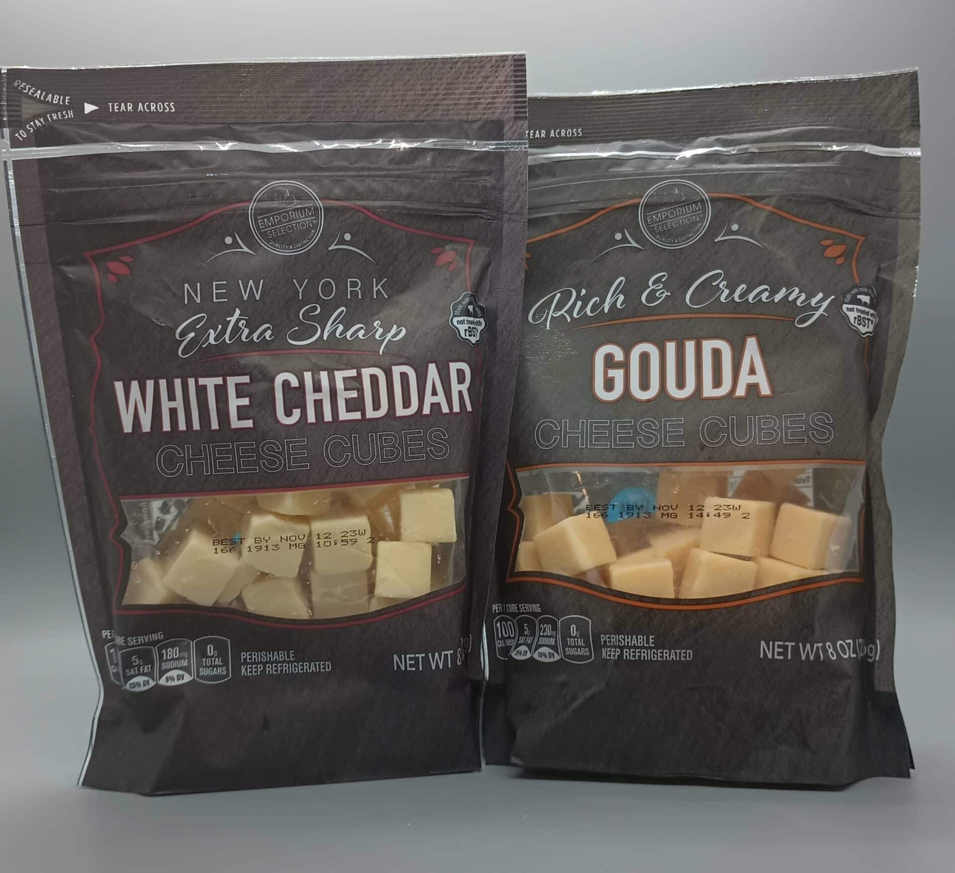 Emporium Selection White Cheddar or Gouda Cheese Cubes