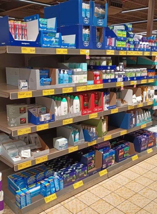Personal Care Section