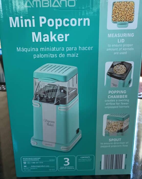 Ambiano Mini Popcorn Maker 